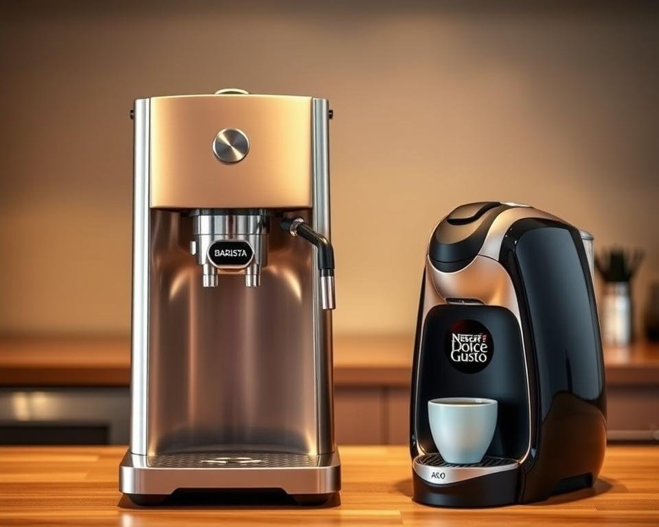 Barista Coffee Maker vs nescafe dolce gusto
